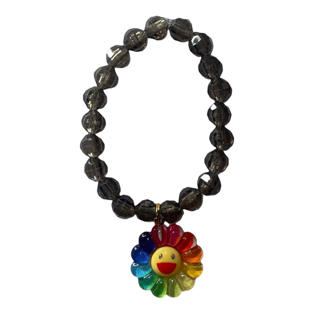 Flower beaded bracelet 🌸!